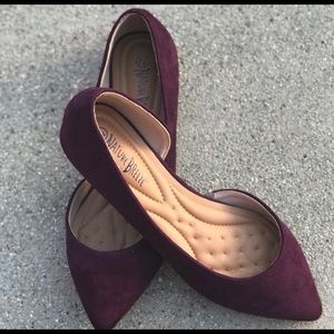 New in box Nature Rose Wine Pointed Toe Flats ❤️